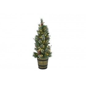Nataluna Albero di Natale Luminoso con 210 Rami e 100 LED – Altezza 120 cm