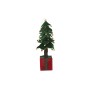 NATALUNA ALBERO DI NATALE PIEGHEVOLE M. XKT003 COLORE VERDE/ROSSO CM. 80