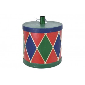 Nataluna Base per Albero di Natale a Forma di Tamburo – Diametro 37x38 cm