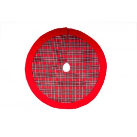 NATALUNA COPRIBASE PER ALBERO DI NATALE COLORE SCOZZESE CM. 100