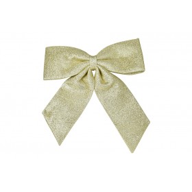 NATALUNA FIOCCO IMBOTTITO CON ANELLO COLORE ORO CM. 60x70