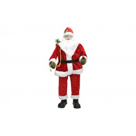 NATALUNA PUPAZZO DI BABBO NATALE ANIMATO CM. 130h.