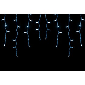 NATALUNA TENDA LUMINOSA DI NATALE 114LED CONNECT FLASH LUCE BIANCA PER ESTERTNO MT. 3x0,5