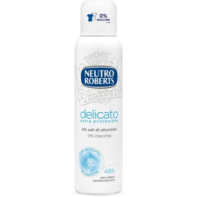 NEUTRO ROBERTS DEODORANTE DELICATO EXTRA PROTEZIONE SPRAY 150ML