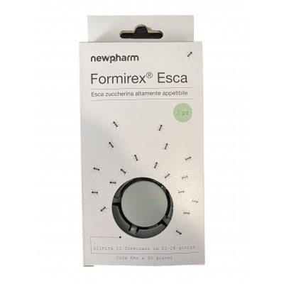 NEWPHARM FORMIREX TRAPPOLA ESCA PER FORMICHE GR. 5 PZ. 2