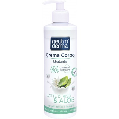 NEUTRODERMA CREMA CORPO IDRATANTE LATTE DI RISO E ALOE 500ML