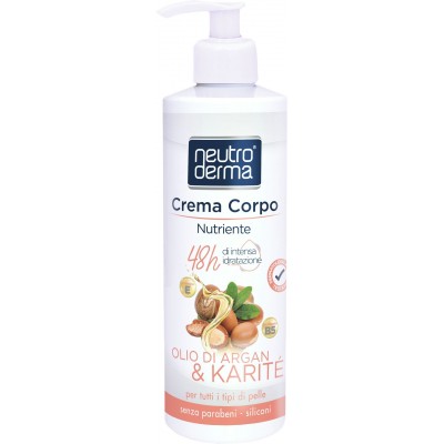 NEUTRODERMA CREMA CORPO NUTRIENTE ARGAN E KARITE' 500ML