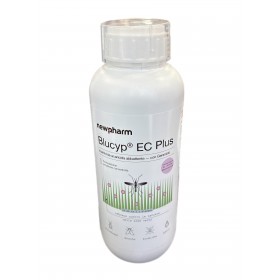 NEWPHARM BLUCYP EC PLUS INSETTICIDA ACARICIDA LIQUIDO A BASE DI Cipermetrina E Geraniolo lt. 1