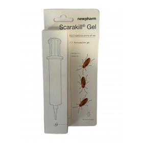 NEWPHARM SCARAKILL GEL SIRINGA CONTRO GLI SCARAFAGGI GR. 10