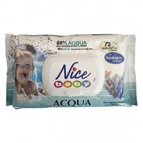 NICE SALV.BABY 72PZ C/TAPPO ACQUA