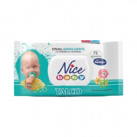 NICE SALV.BABY 72PZ C/TAPPO CLASSICA TALCO