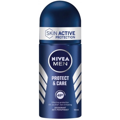 NIVEA DEODORANTE ROLL ON MEN PROTECT & CARE ML. 50