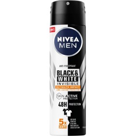 NIVEA DEODORANTE SPRAY MEN BLACK & WHITE INVISIBLE ULTIMATE IMPACT ML. 150
