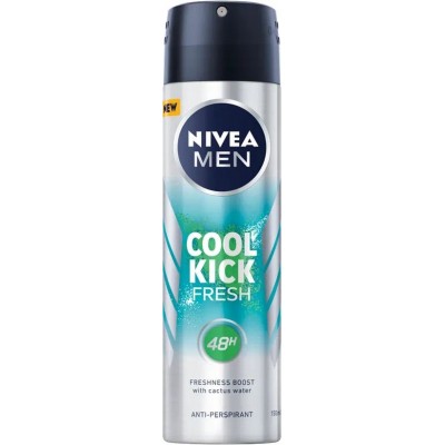 NIVEA DEODORANTE SPRAY MEN COOL KICK FRESH ML. 150