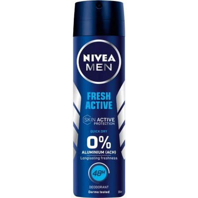 NIVEA DEODORANTE SPRAY MEN FRESH ACTIVE ML. 150