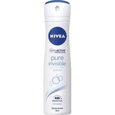 NIVEA DEODORANTE SPRAY PURE INVISIBLE ML. 150