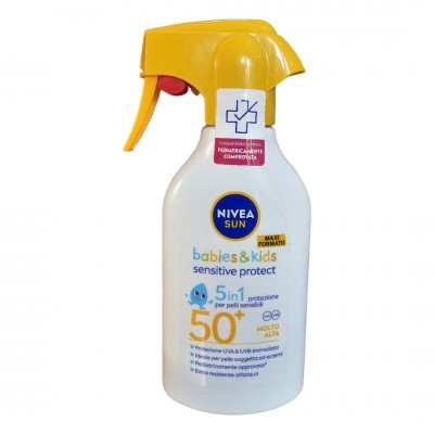 NIVEA SUN SOLARE KIDS SENSITIVE PROTECT SPRAY TRIGGER SFP50+